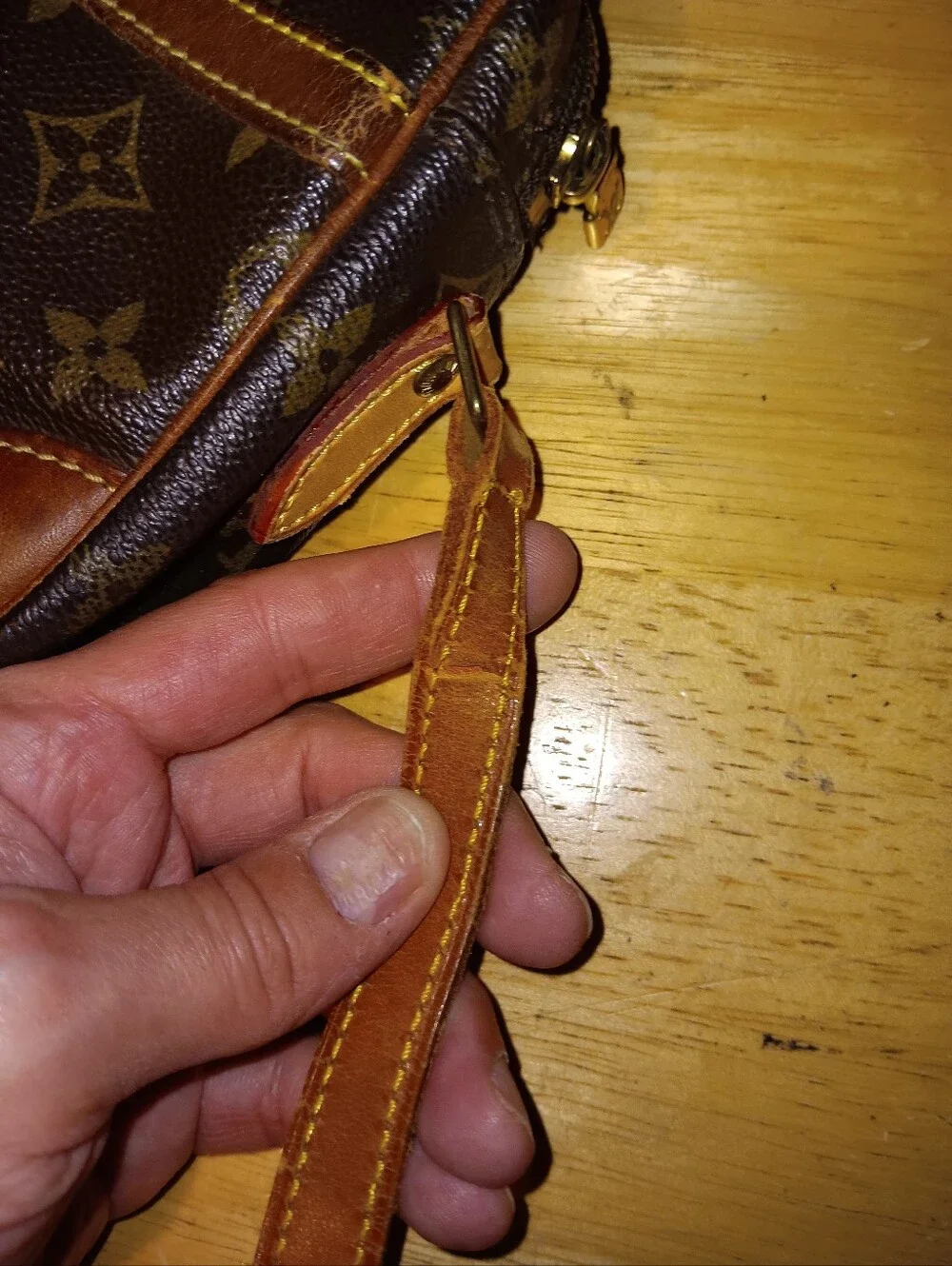 Louis Vuitton Vintage Monogram Crossbody Bag